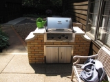 Custom gas grill