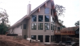 Custom Lake Home - during constuction